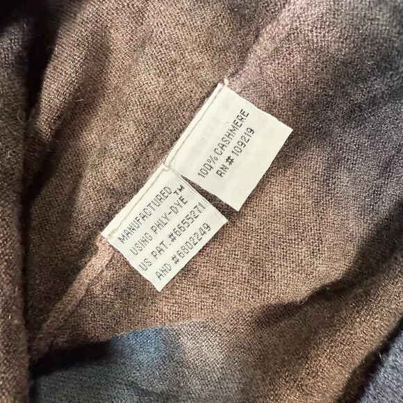 Marika Charles Ma+Ch Art-to-Wear Hand Dyed 100% Cashmere Sweater Size Small - Picture 5 of 8